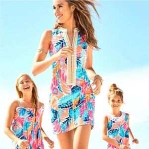 Lilly Pulitzer Alexa Shift Dress in Goombay, Size 2